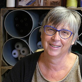 Claire Aubert -Tisserande au SPTB