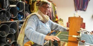 Claire Aubert - Tisserande au SPTB