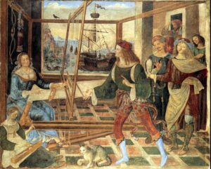 Pinturicchio, Le retour d’Ulysse
