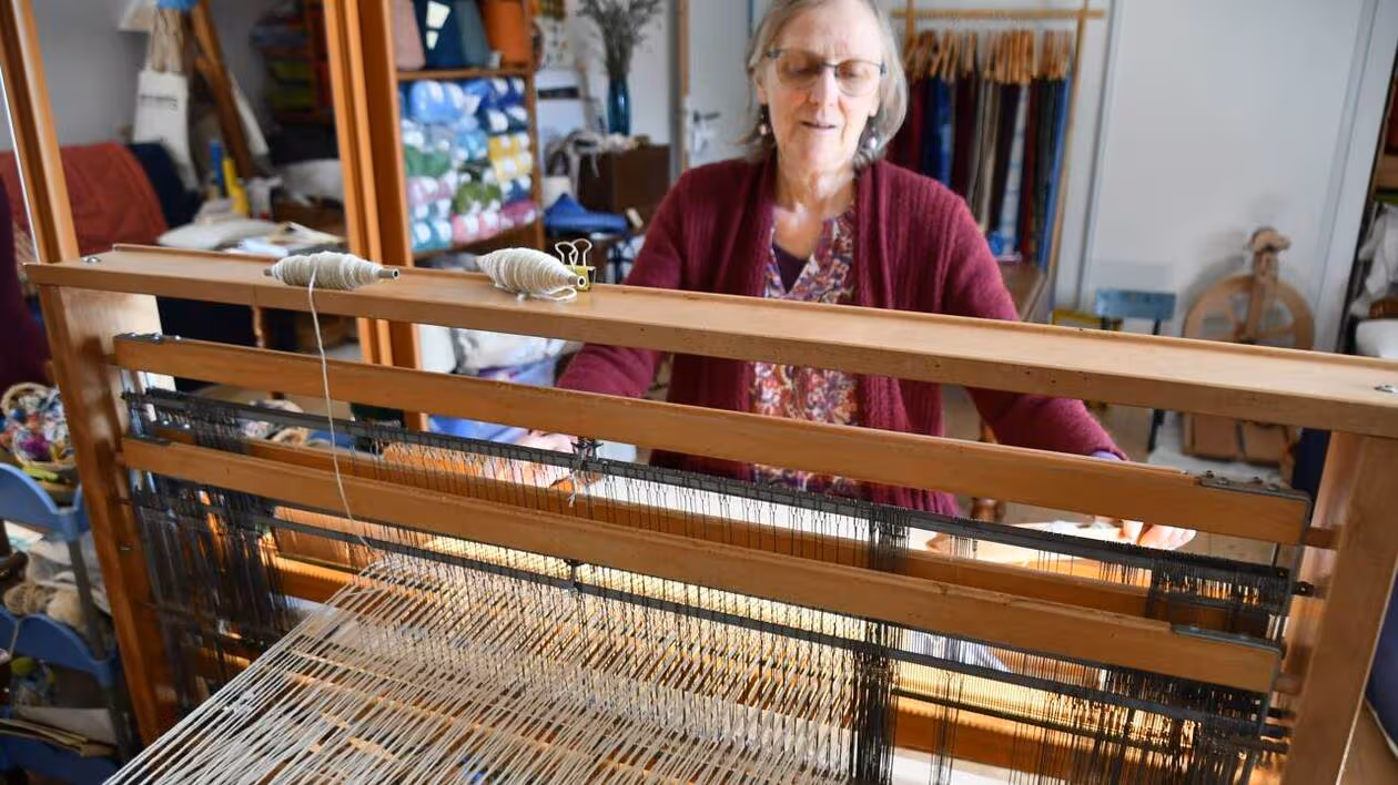 Anne Grolleau au métier